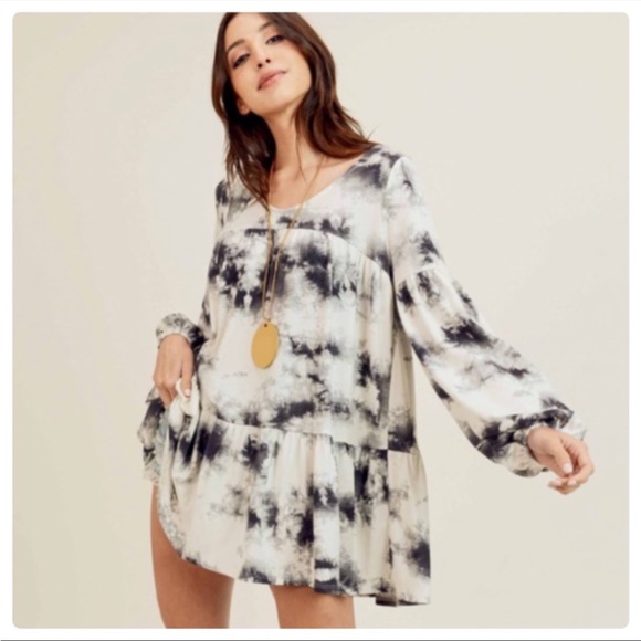 Tie Dye Tunic Top